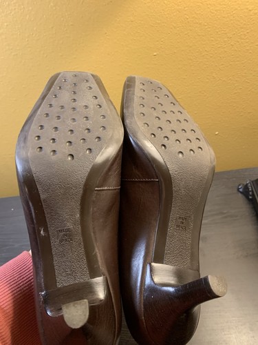 Talbots Brown Heaton Leather Tassel Loafer Pumps Womens Size 9B - Photo 9/13