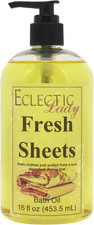 Fresh Sheets Bath Oil - Scented Body Oil - Relaxing  Moisturizing Bathing Oil