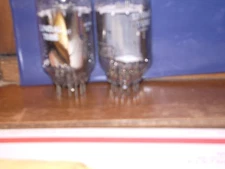 pair 6jm6 lindal Japan TEST NOS 92 & 95 Ham radio power  output tubes