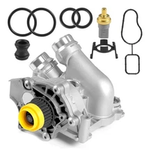 Water Pump & Thermostat For Audi A3 A4 A5 VW CC Tiguan GTI 1.8T 2.0T 06H121026