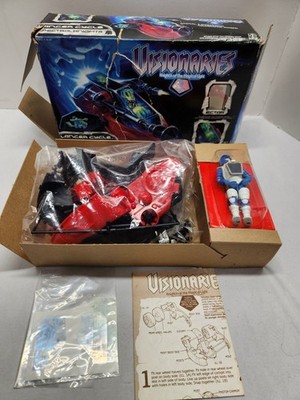 1987 Hasbro Visionaries Knights Of The Magical Light LANCER CYCLE Open Box