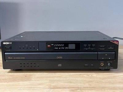 Sony CDP-CA7ES ES Series 5 Disc CD Changer Black Used