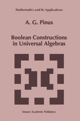 Pinus - Boolesche Konstruktionen in Universalalgebras - Neues Taschenbuch oder - N555z