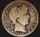 1896-O--  Barber Half Dollar KEY DATE