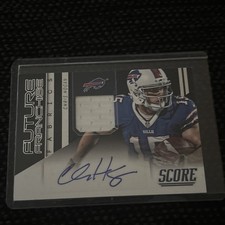2014 Score - Inscriptions Chris Hogan #I-21 Auto Rookie Card. rookie card picture
