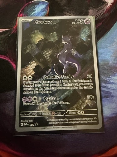 Pokémon TCG Mewtwo 052 Scarlet & Violet Promo Holo Card