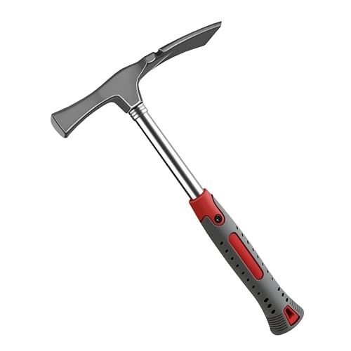 Marteau de maçon anti vibration avec manche acier pour démolition briques