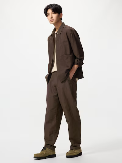 UNIQLO Linen Blend Easy Pants XS-4XL Japan Size Men 6 Colors
