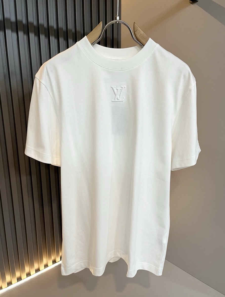 Tシャツ・カットソー Louis Vuitton | Signature Short-Sleeved T-Shirt 1AATXD Louis Vuitton LV Signature Short-Sleeved T-Shirt Noir