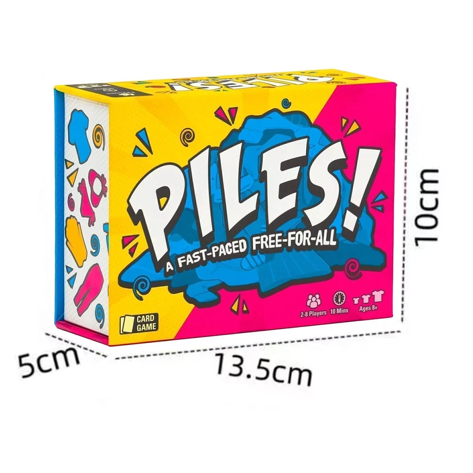 For Fast-paced Free-for-all Piles Card Games Family Kids Board Game Age 8+Party~ - Image 2 of 4