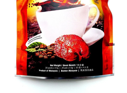 DXN Lingzhi Black Coffee Ganoderma Reishi Instant Classic Cafe ( 6 PACK ) - Picture 5 of 10