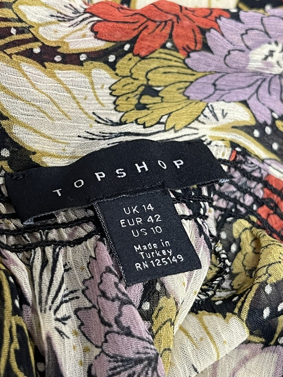 Topshop Shift Dress Womens 10 Floral Mini Green Wrap Long Sleeve N35 | eBay Topshop Shift Dress Womens 10 Floral Mini Green Wrap Long Sleeve N35 | eBay