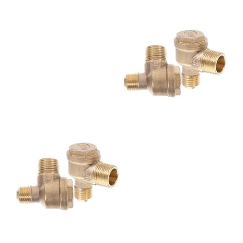 2 PCS Luftkompressorprüfventil Druckluftkompressor Mit Pneumatischem - Bild 7 von 12