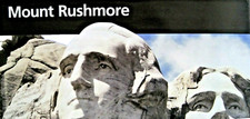 Mount Rushmore National Memorial SD National Park Service Unigrid Brochure Map