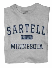 Sartell Minnesota MN T-Shirt EST