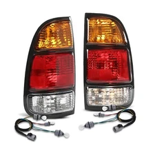 PIT66 Tail Lights Rear Brake Lamp Assembly with Wiring Harness Compatible wit...