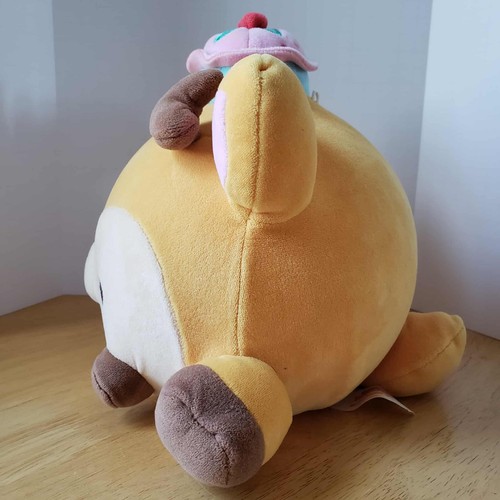 Smooshy Mushy Felina Deer Plush 8" – Cupcake Hat Super Soft Toy VGUC - Picture 4 of 6