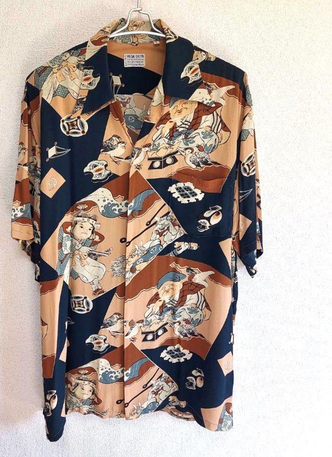 トップス SUN SURF MUSASHIYA LTD.\"BIG EAGLE\" L SUN SURF MUSASHIYA LTD.