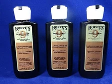 Hoppes No 9 (3)  BenchRest Lubricating Gun Oil 2 1/4 oz wWeatherguard Lubricant