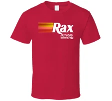 Rax Roast Beef Classic Retro Fast Food Restaurant Logo Fan Foodie Food T Shirt