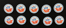10x FC Hansa Rostock Magnet - 2cm Logo - Fussball - Sportbild #030