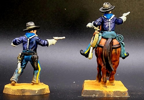 Painted Characters of Western 7th Cavalry Regiment collection miniature - Picture 5 of 6