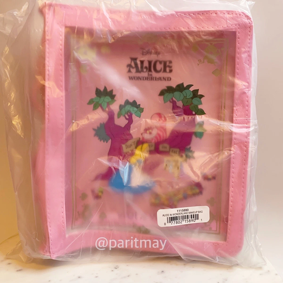 Wet and Wild Alice In Wonderland Makeup Bag