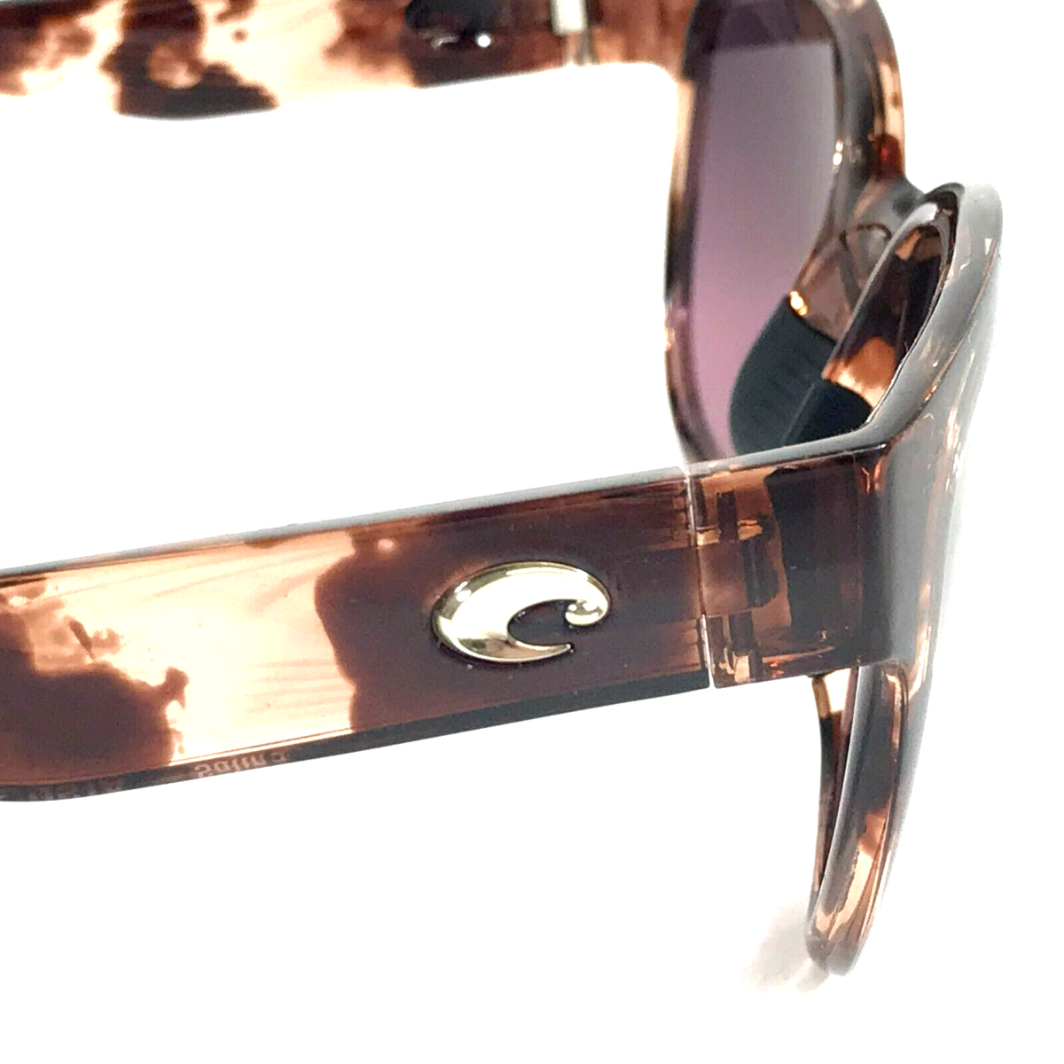 Costa Sunglasses Salina 06S9051-0953 Coral Tortoise Frames w/ Rose Gradient 580G Costa Sunglasses Salina 06S9051-0953 Coral Tortoise Frames w  main image 2