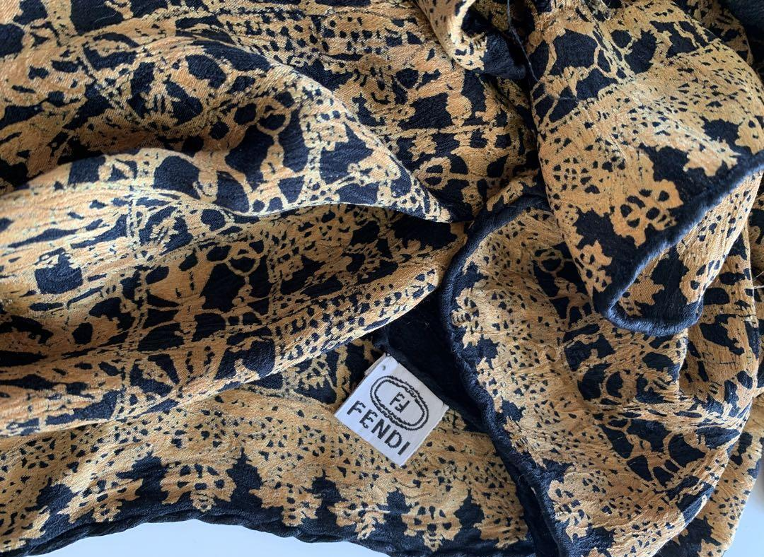 Fendi 100% silk scarf 80cmx90cm | eBay Fendi 100% silk scarf 80cmx90cm | eBay