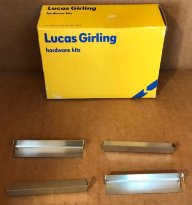 Lucas Girling Front Brake Hardware Kit - GK6035 - Fits Mazda 626 (1983-1987)