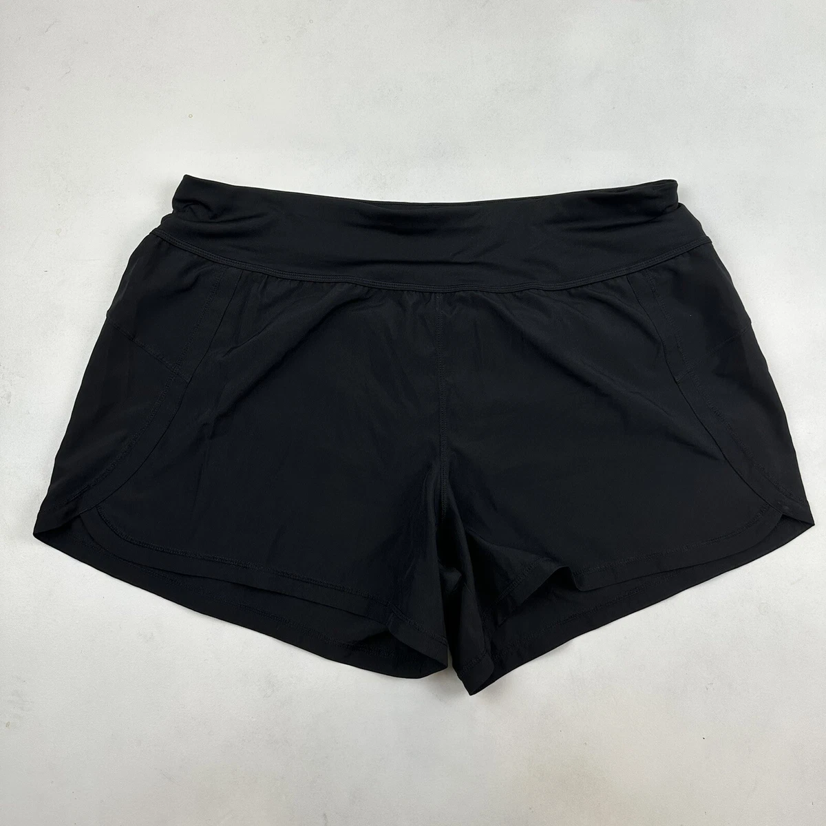 Xersion Shorts Womens Medium Black Shorts Running Gym Training Polyester  Adult