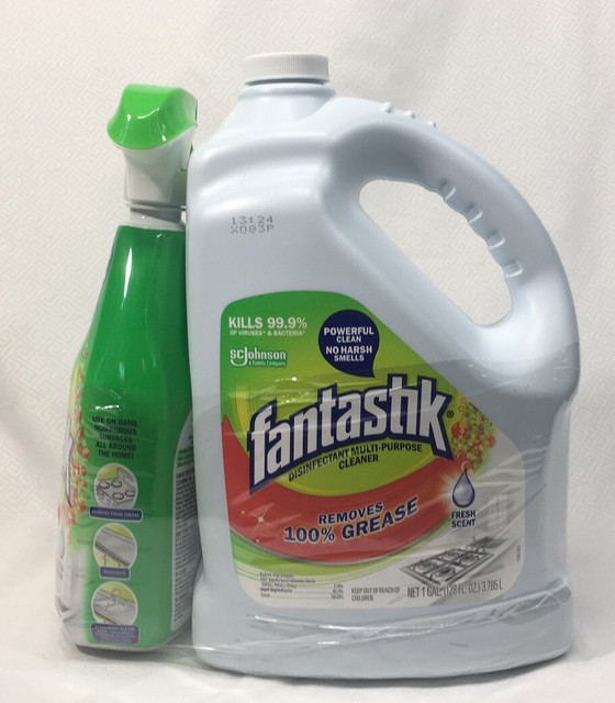 Fantastik All Purpose 128oz Refill With 32oz Spray Fresh Scent Value