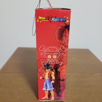 Dragon Ball Z x One Piece 40th DX Figure Luffy Style Goku Figure