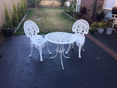 Aluminium Outdoor Setting Dining Furniture Gumtree Aluminium Outdoor Setting