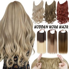 Real as Human Invisible Hidden Wire In Hair Extensions Nano Ring One Piece Thick