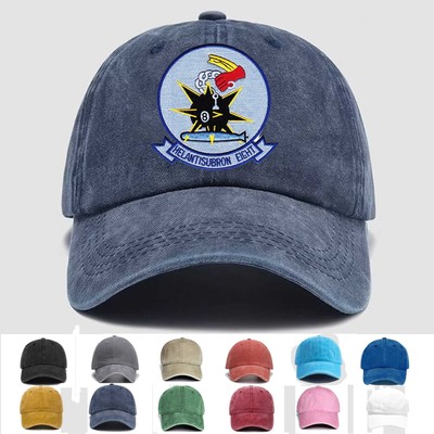 Custom Personalization Embroidered Hat HS-8 Eightballers, Veteran Cap, Gift Idea