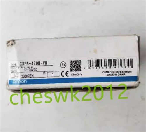 1 PCS NEW IN BOX Omron G3PA-420B-VD DC5-24 safety relay - Picture 2 of 5