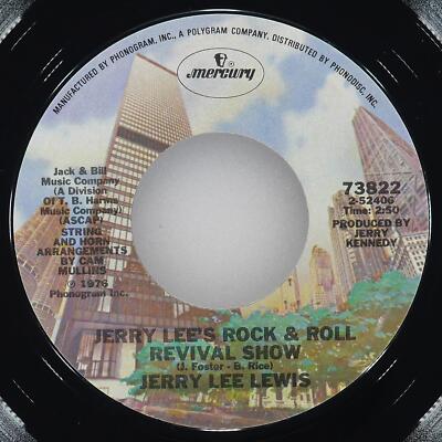 JERRY LEE LEWIS Let'S Put It Back Together Again MERCURY 73822 NM 45 7'' 1976