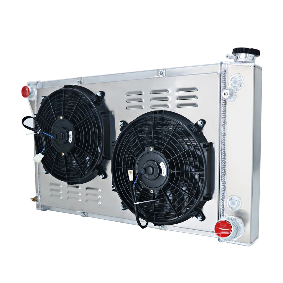 Ventilador de cubierta de radiador 367 3 filas apto para camioneta Chevy C10 C20 C30 K10 K20 K30 1967~1972 Foto 3 de 4