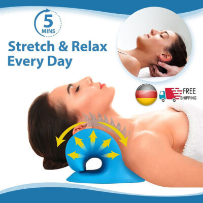 Nackenwolke Nackenstütze Nackenstrecker Neck Massagegerät Kissen Ergonomischer