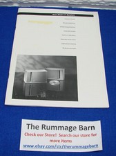 BOSE model 141 SPEAKERS ------ OWNERS GUIDE ---- SEE PICS
