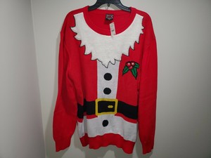 mrs claus cardigan
