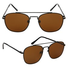 Monza Aviator Pilot Glasses Square Shape Metal Wire Frame Men Women New style