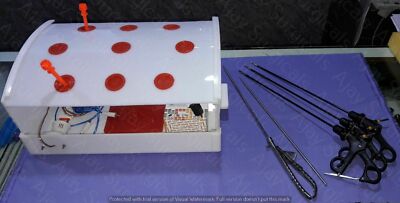 Laparoscopic Virtual Simulator Training Box With All Endo Trainer Instrument Set