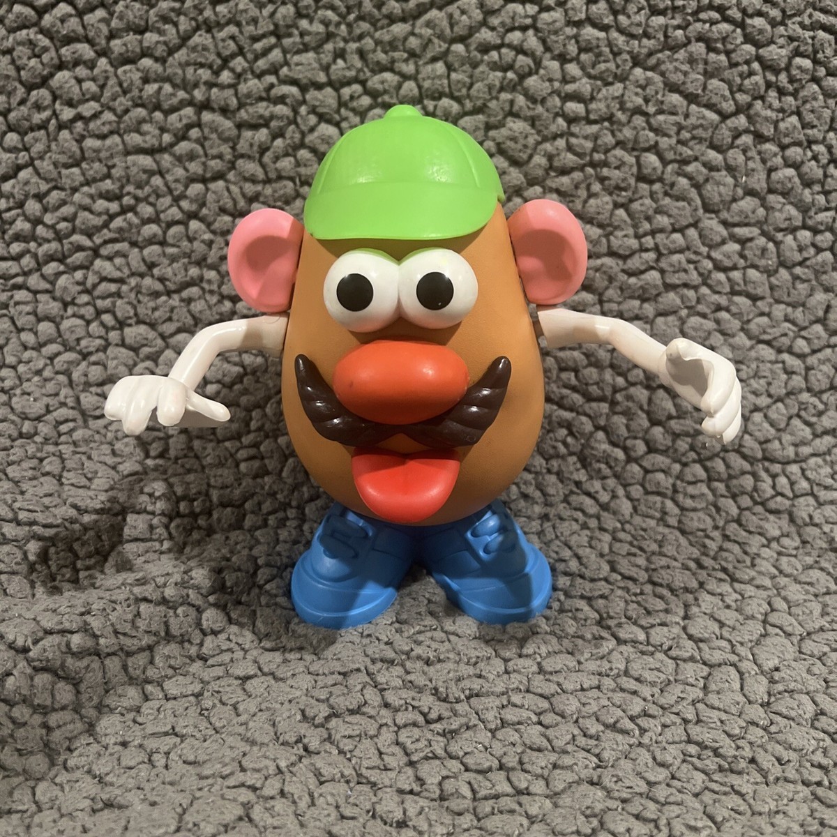 帽子 potatohead VINTAGE MR POTATO HEAD 11pc GREEN BEANIE & MOUSTACHE SET #6 | eBay