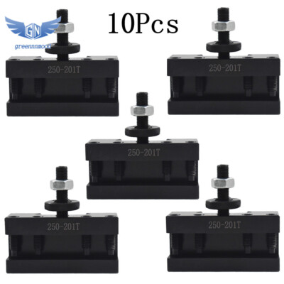 10Pcs BXA 250-201T Oversize 3/4'' Turning Quick Change Tool Post Holder Lathe