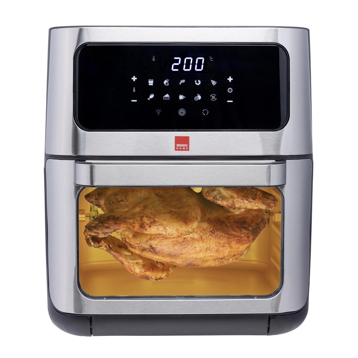 Sensio Home 12L Air Fryer Oven, Rotisserie, Dehydrator, 10 in