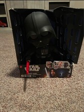 Star Wars Obi-wan kenobi darth Vader plush toy voice changer light up weapon