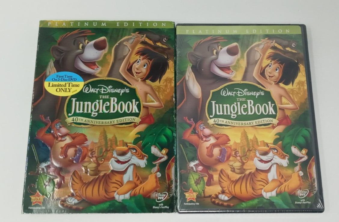 The Jungle Book (DVD, 2007, 2-Disc Set, 40th Anniversary), factory