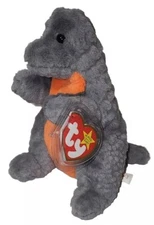 Ty Beanie Baby - EMMETT the T-Rex Dinosaur 30th Anniversary NEW MWMTs Plush Toy 